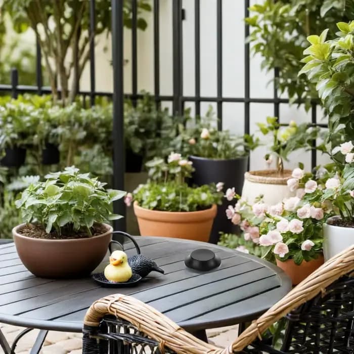 Pièce de rechange pour parasol de terrasse : Capuchon de vis extérieur en plastique