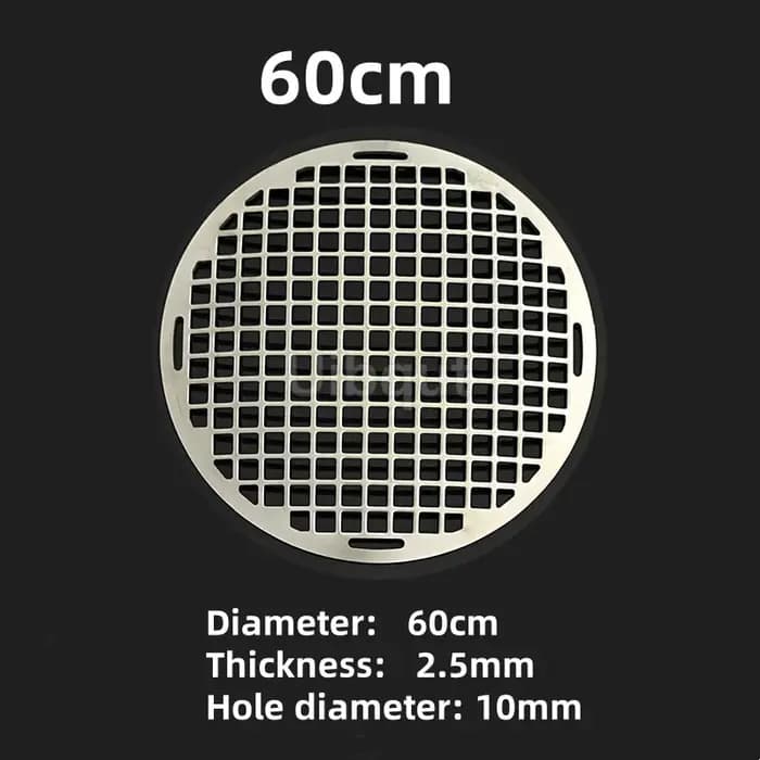 Support de cuisson rond de refroidissement pour Barbecue lisse de 15 à 60cm