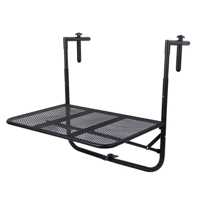 Table pliante pour balustrade de balcon