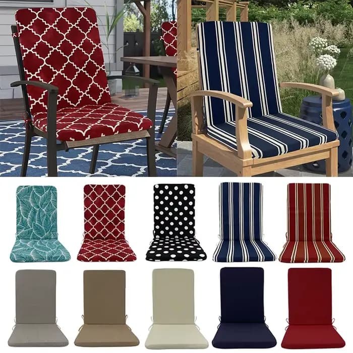 Coussins de siège d'extérieur pour chaises de jardin