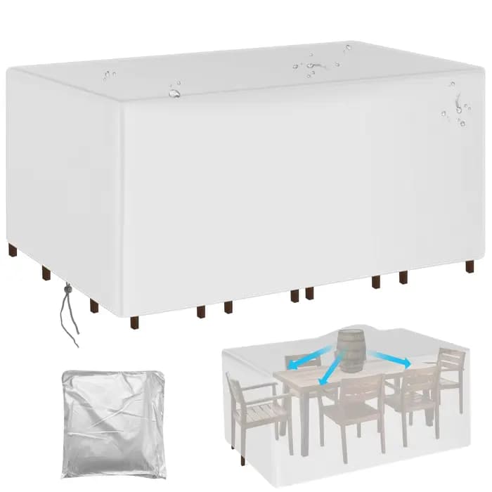 Juste de Protection pour Meubles de Jardin d'Extérieur
