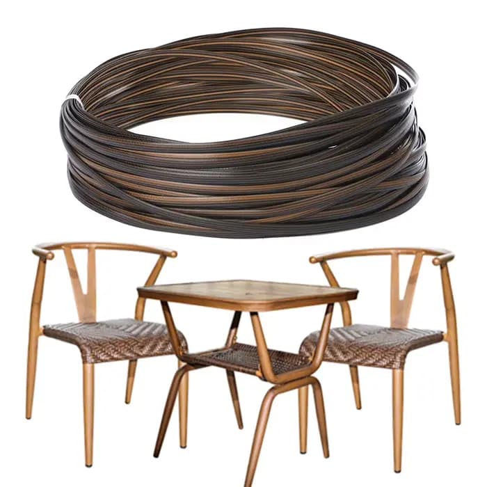 Kit de réparation de meubles en rotin tressé pour jardin