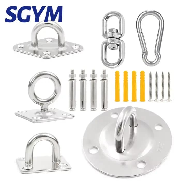 Support de suspension en acier inoxydable 304 pour hamac
