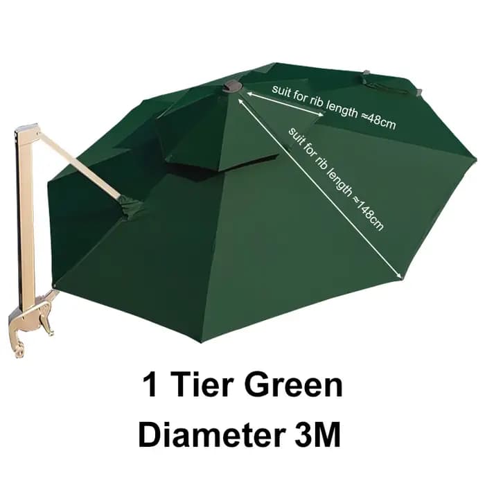 Tissu de rechange pour parasol romain 3M/3.5M