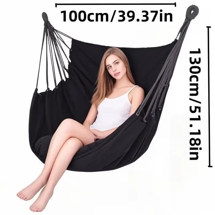 Fauteuil hamac souple, chaise suspendue confortable pour parc
