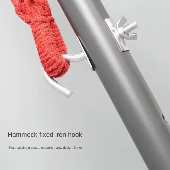 Hamac de camping en toile, lit-balançoire, facile à transporter, pour enfants, intérieur, maison, no
