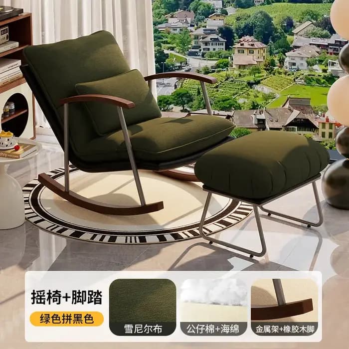 Fauteuils de salon occasionnels style Tatami, Chaise Bauhaus à dossier Saucer, Fauteuils de salon modernes avec support, Sillones, Mobilier de maison