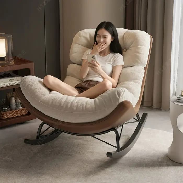 Fauteuils de salon et de chambre à coucher, incluant fauteuils relaxants, fauteuils à bascule, fauteuils d'appoint, fauteuils de relaxation uniques, et fauteuils Bujany de style français, pour la mais