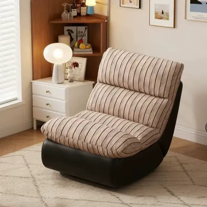Fauteuil à bascule en bois pour adultes