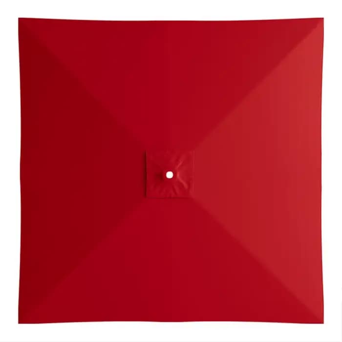 Remplacement de auvent de parapluie de Patio en porte-à-faux rectangulaire robuste 2x2M-couvercle su