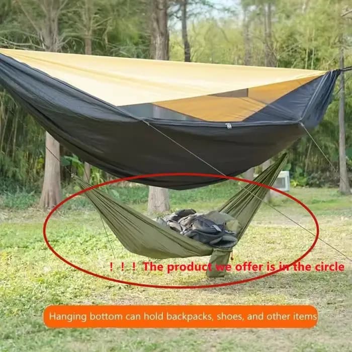 Hamac ultraléger, sangle de rangement portable pour la randonnée
