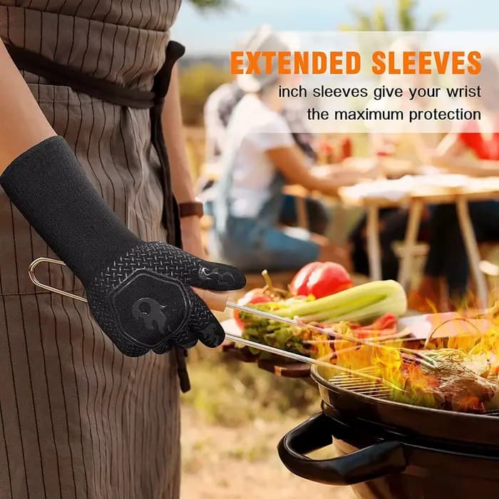 Gants de barbecue, résistants aux hautes températures