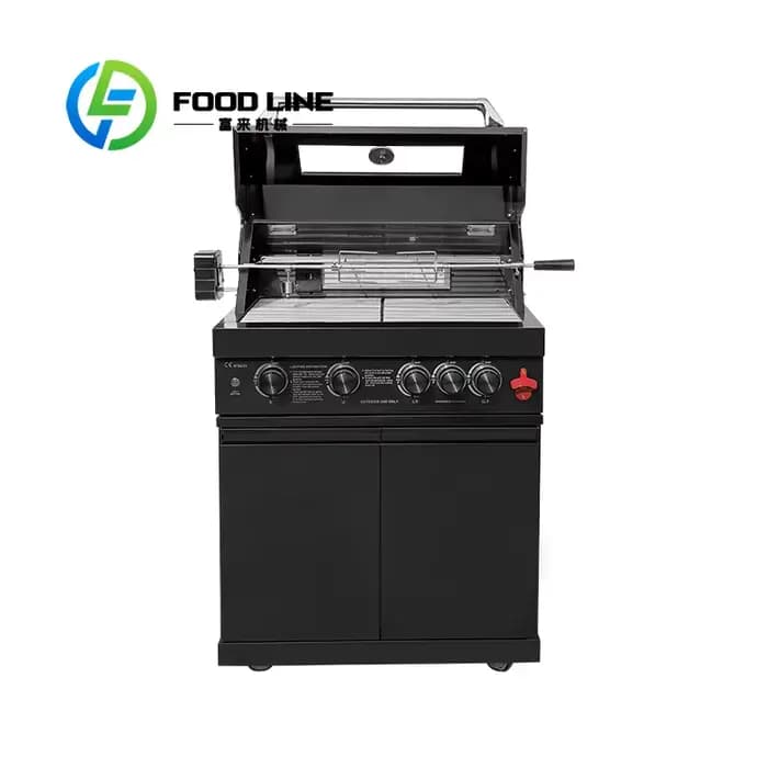 Barbecue portable sur mesure en acier inoxydable