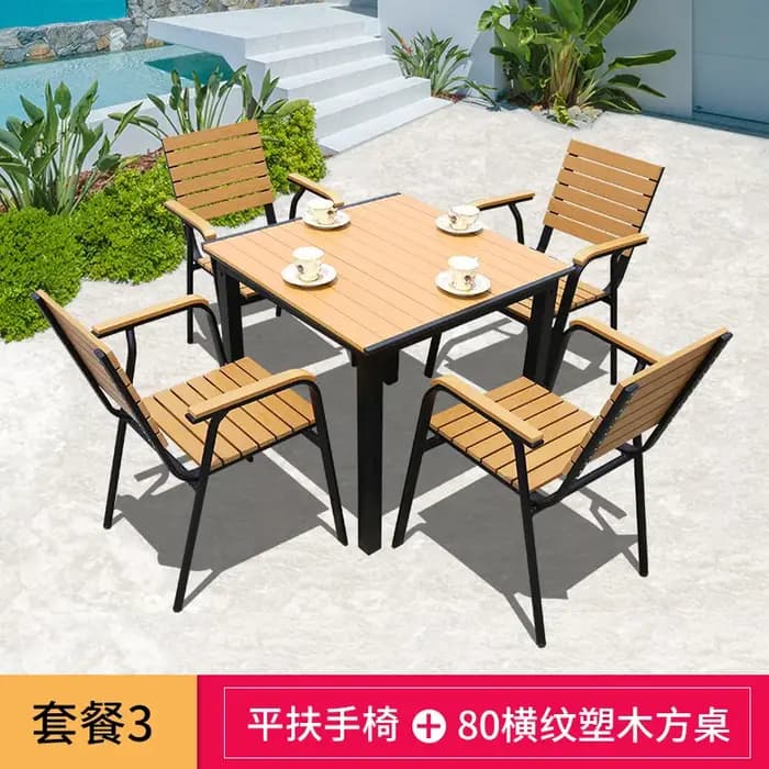 Tables et chaises d'extérieur