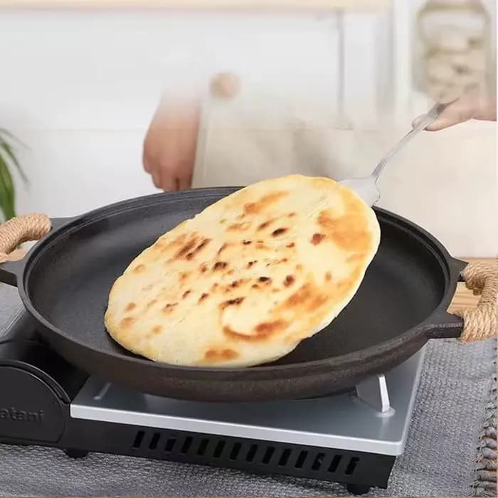 Poêle à gril ronde coréenne