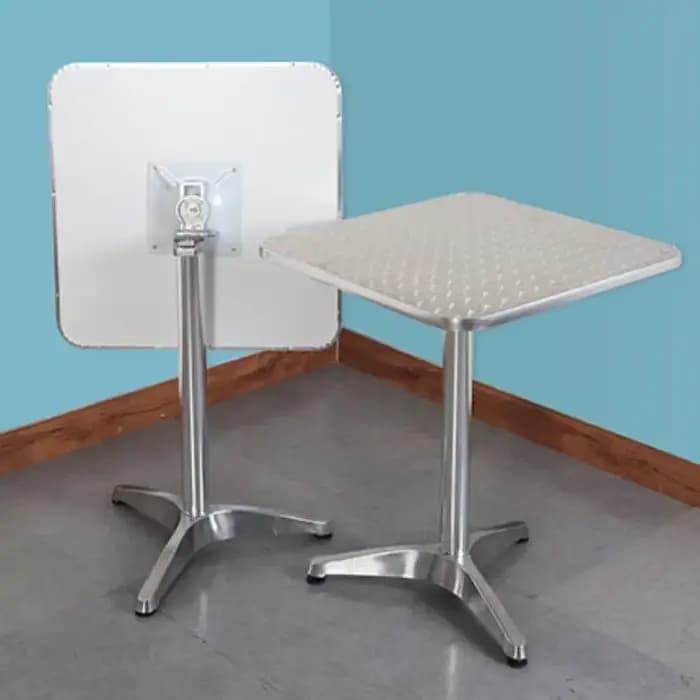 Table pliante en alliage d'aluminium