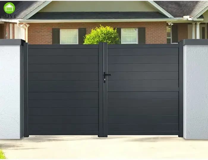 Porte de jardin en aluminium
