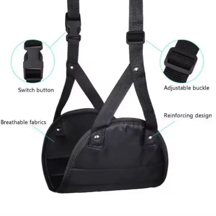 Hamac de voyage pour voiture, suspendu, réglable, jambes, bureau, avec repose-pieds d'avion, mobilie