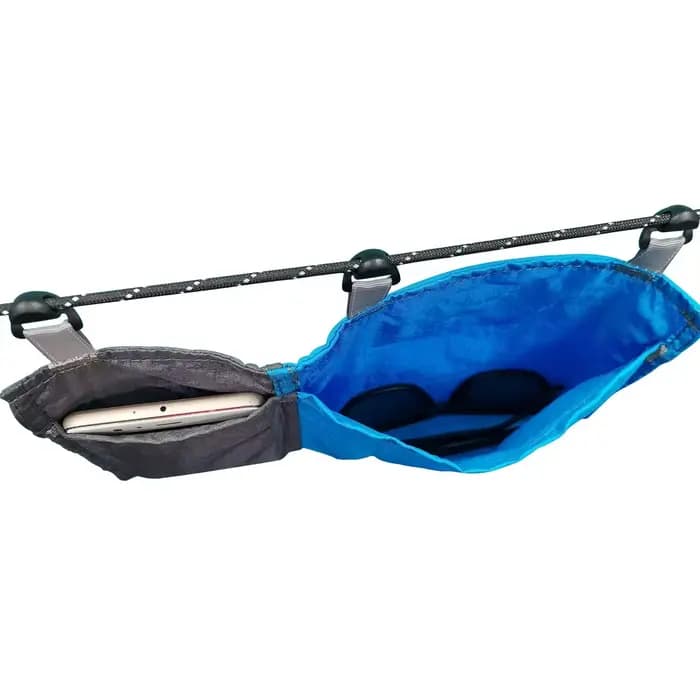 Sac de rangement pour hamac, pour camping en plein air, avec filet