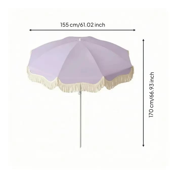 Parasol d'extérieur portable pour plage