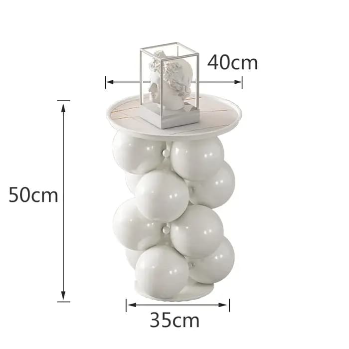 Table basse en ardoise d'acier inoxydable