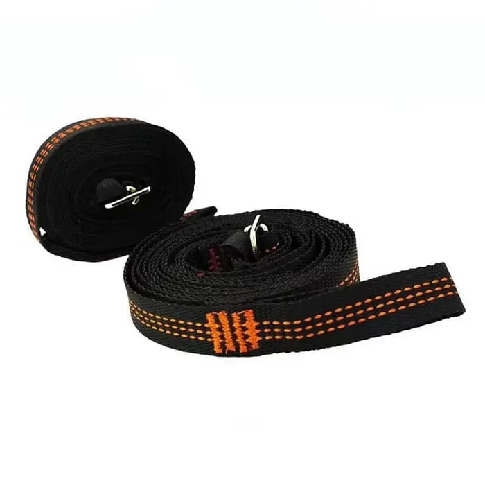 Hamac de camping extérieur réglable, paire portable de 300cm, sangles Hamak, ULd'arbre environnement