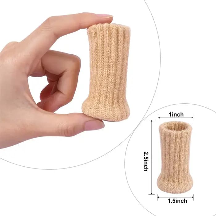 4/8/24 pièces tricoté meubles pieds chaussettes chaise jambe protecteurs de sol chaise jambe chausse