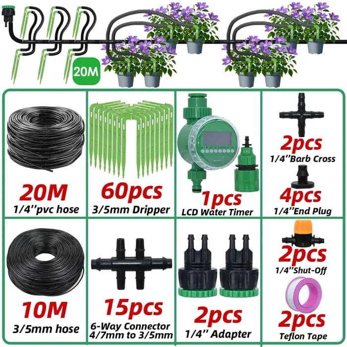 KESLA jardin 4/7mm à 3/5mm tuyau arrosage automatique système d'irrigation goutte