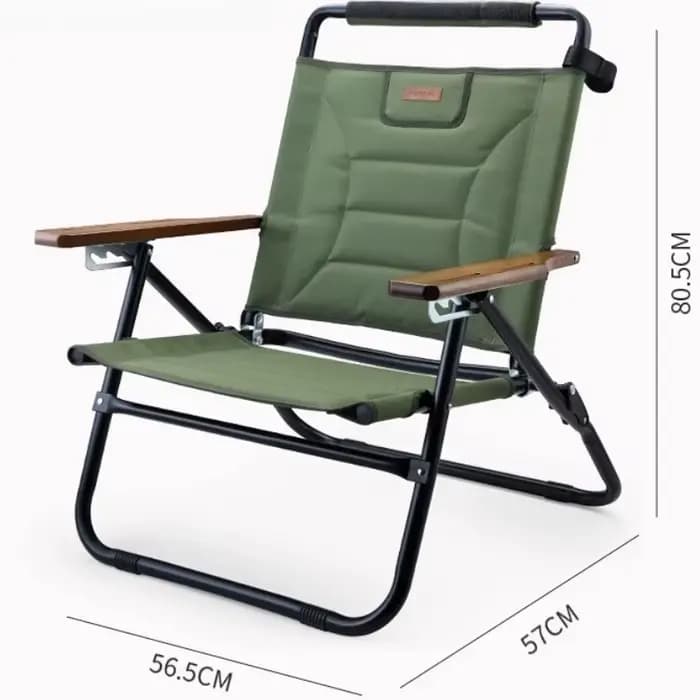 Chaises De Camping rembourrées en plein air plage adultes fauteuils à dossier