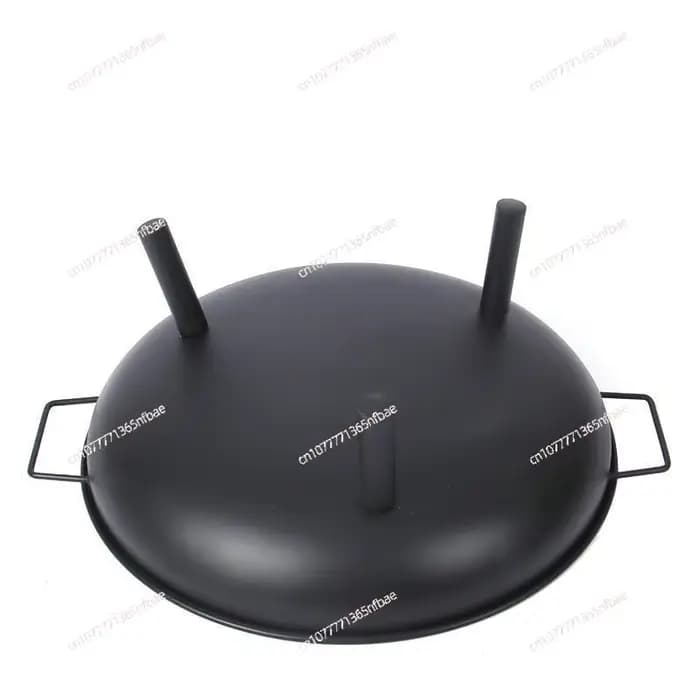 Foyer extérieur rond – Chauffage portable au bois et au charbon