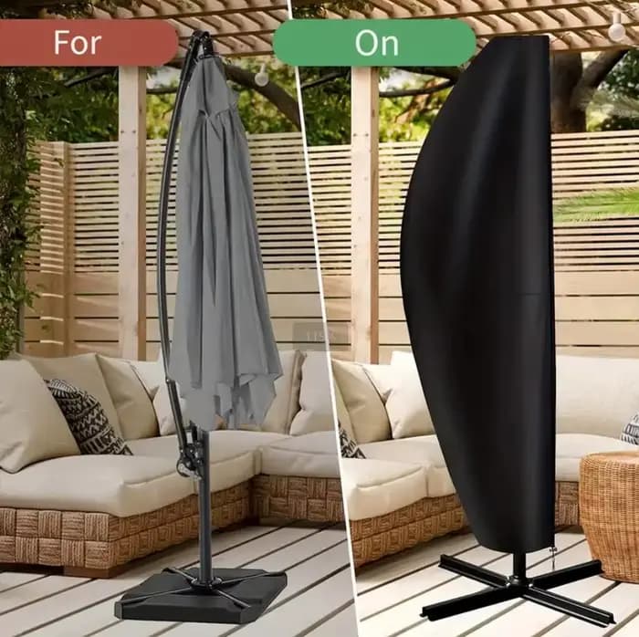 Housse de parasol de patio en tissu Oxford 420D