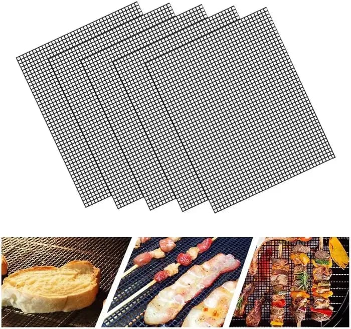 Tapis de gril en maille antiadhésive réutilisable pour Barbecue