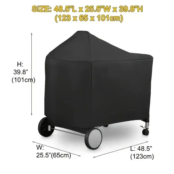 Housse de barbecue pour grilles à charbon de bois Weber Performer Deluxe, housse de barbecue extérie