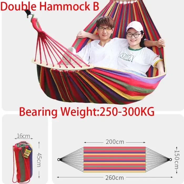 Hamac de Camping en toile d'extérieur