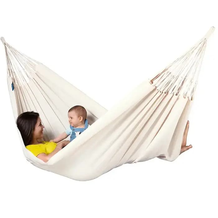 Hamacs Un hamac blanc en coton biologique