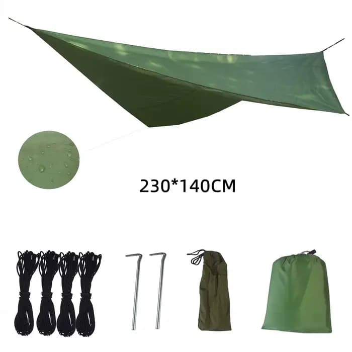 Hamac de jardin de Camping pour 2 personnes, avec moustiquaire, mobilier d'extérieur, force de lit,