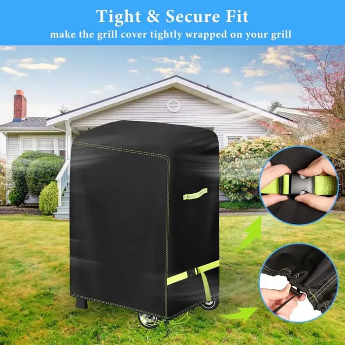 Housse de protection pour barbecue extérieur 420D
