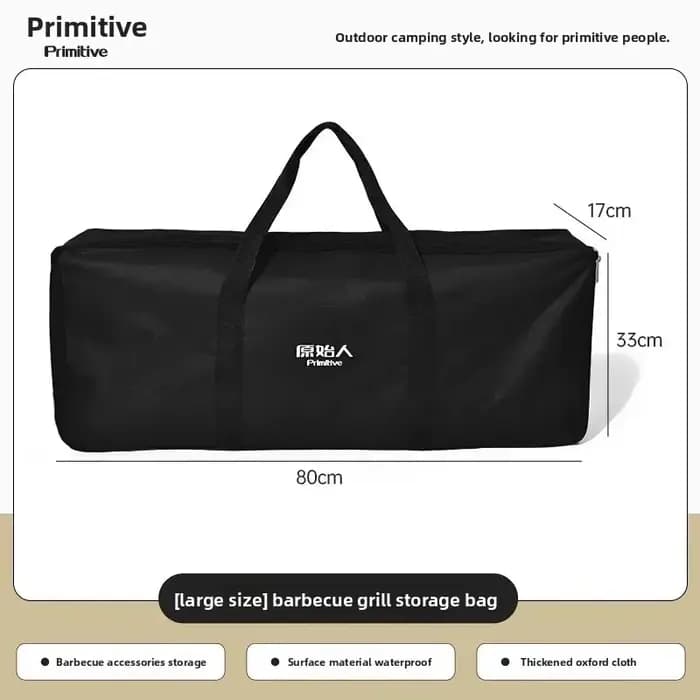 Sac de rangement durable pour accessoires de barbecue d'extérieur