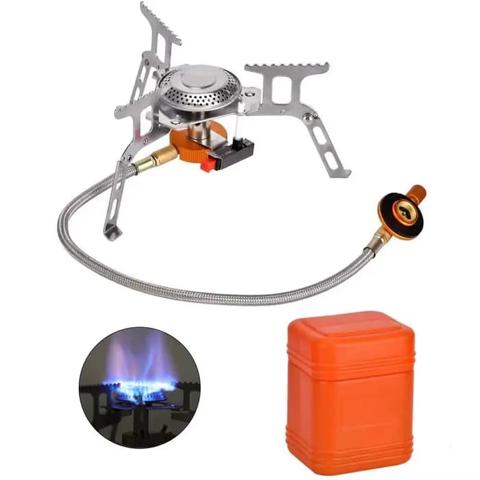 Réchaud à gaz de camping Pandatour, brûleur extérieur touristique, chauffage puissant, cuisinière de tourisme, barbecue, fournitures de tourisme, pique-nique, pliable