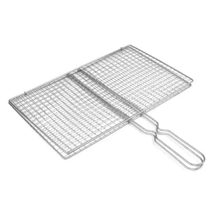Filet à griller en fer pour barbecue, pince à steak, viande, poisson, légumes
