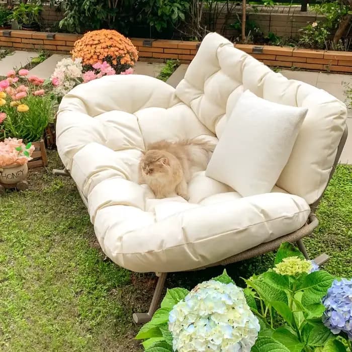 Fauteuils de salon en rotin